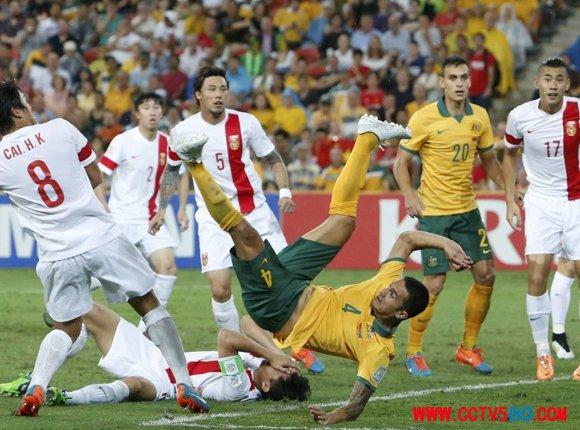 中国男足vs澳大利亚回放